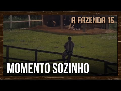 Lucas chora sozinho na área dos animais: "Eu não achei que ia ser tão difícil assim" | A Fazenda 15