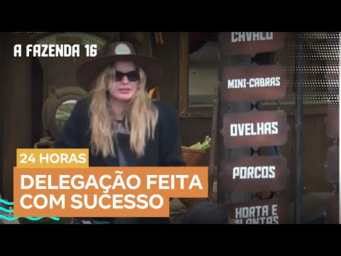 Primeira Fazendeira da temporada, Julia faz a delegação das tarefas | A Fazenda 16