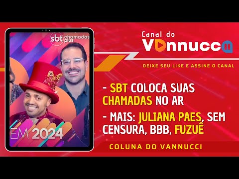 COLUNA DO VANNUCCI (19/02): SBT coloca camadas no ar. Cissa Guimarães já tem data de estreia