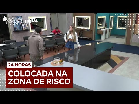 Após formação da Zona de Risco, Hadad discute com Any e a chama de "debochada" | A Grande Conquista