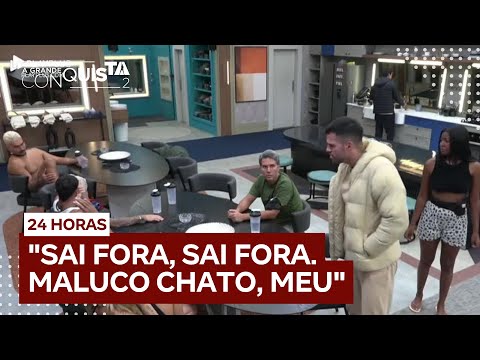 Kaio e Vinigram voltam a trocar insultos após longa discussão | A Grande Conquista