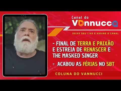 COLUNA DO VANNUCCI (22/01): Acabaram as férias na TV.