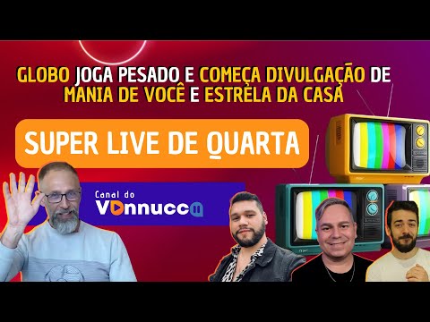 TV GLOBO ESQUECEU DE RENASCER? COMEÇA A DIVULGAÇÃO DE MANIA DE VOCÊ. EDIÇÃO DA NOITE (5/6)