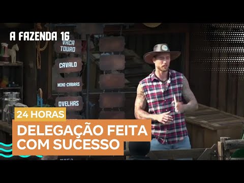 Fazendeiro Yuri faz a delegação das tarefas e coloca aliados para trabalharem | A Fazenda 16