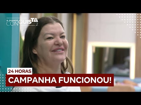 Fã de reality show, Geni revela que pediu voto para a filha Jaque no metrô | A Grande Conquista