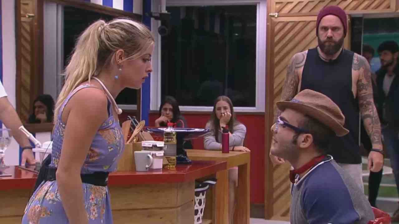 Jaqueline e Mahmoud no BBB 18