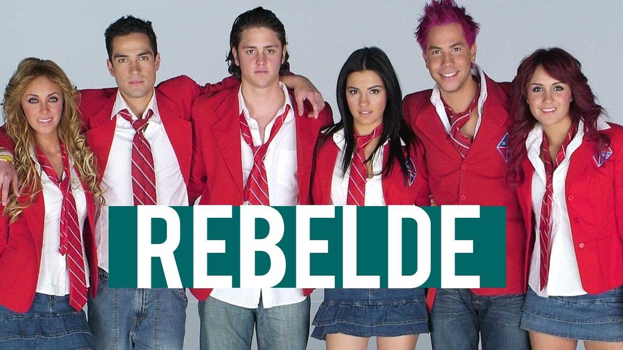 Protagonistas da novela "Rebelde"