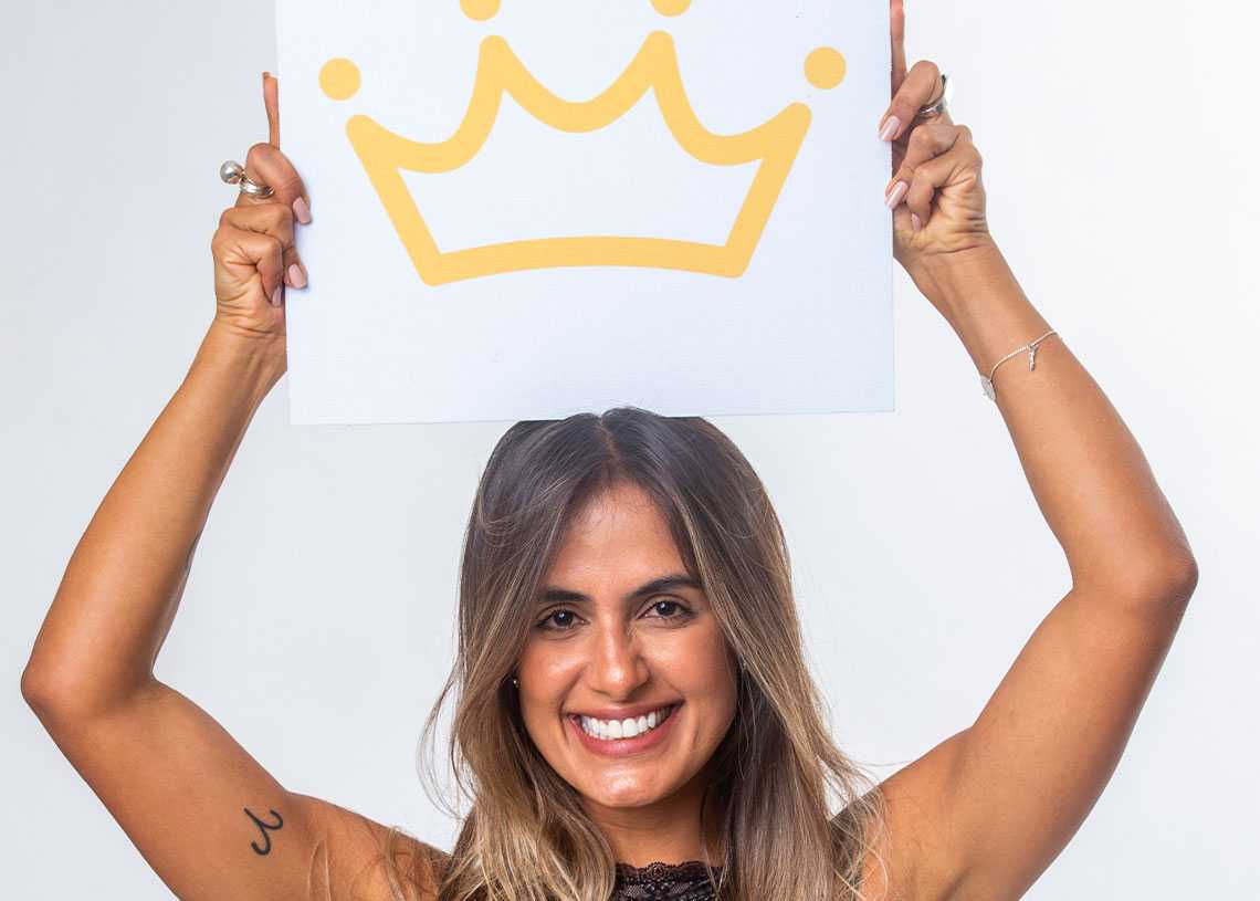 Carol é a nova líder do BBB 19