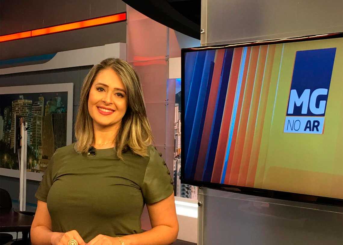 Raquel Rocha apresentou o telejornal