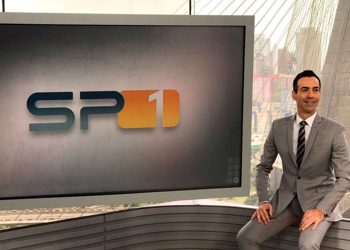 César Tralli apresenta o SP1