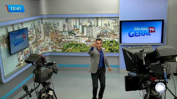 Marcus Pimenta apresenta o 'Balanço Geral PA', líder isolado de audiência