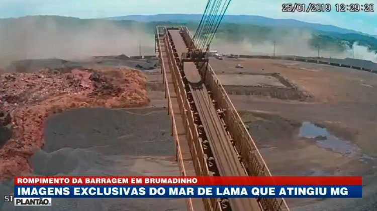 Imagens do desastre de Brumadinho