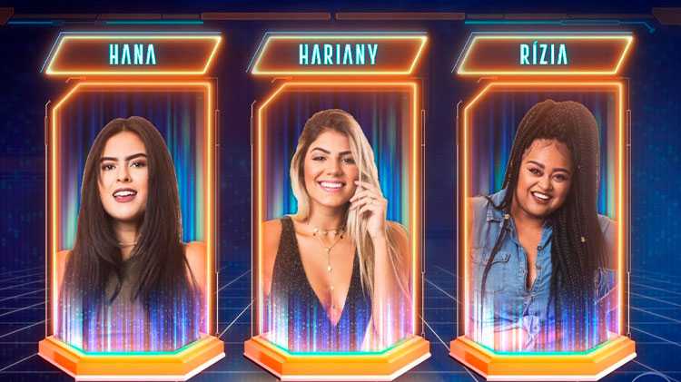 Hana, Hariany, e Rízia BBB 19