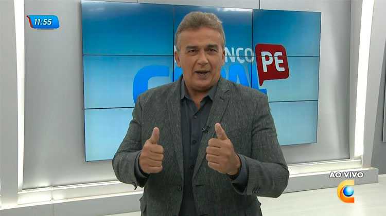 Hugo Esteves apresenta o 'Balanço Geral PE' na TV Clube