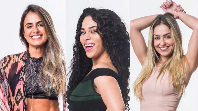 Carol, Elana e Paula Paredão BBB19