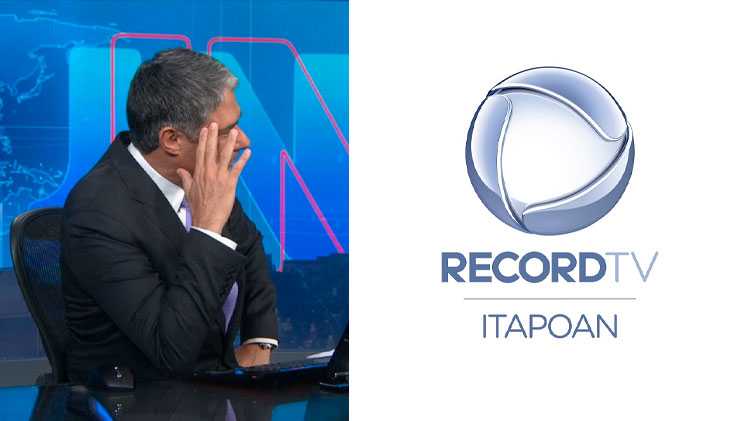 Jornal Nacional perdeu 23 vezes para a Record TV