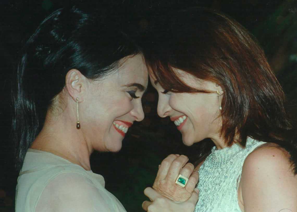 Regina Duarte e Gabriela Duarte em Por Amor, 1997.