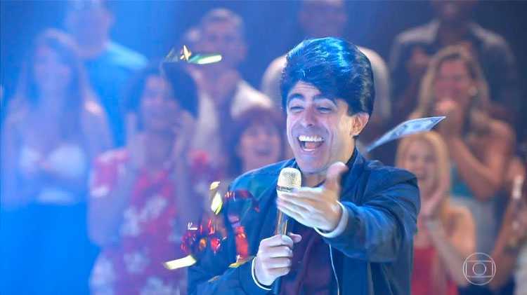 Marcius Melhem em cena do último episódio do 'Tá no AR: A TV na TV'