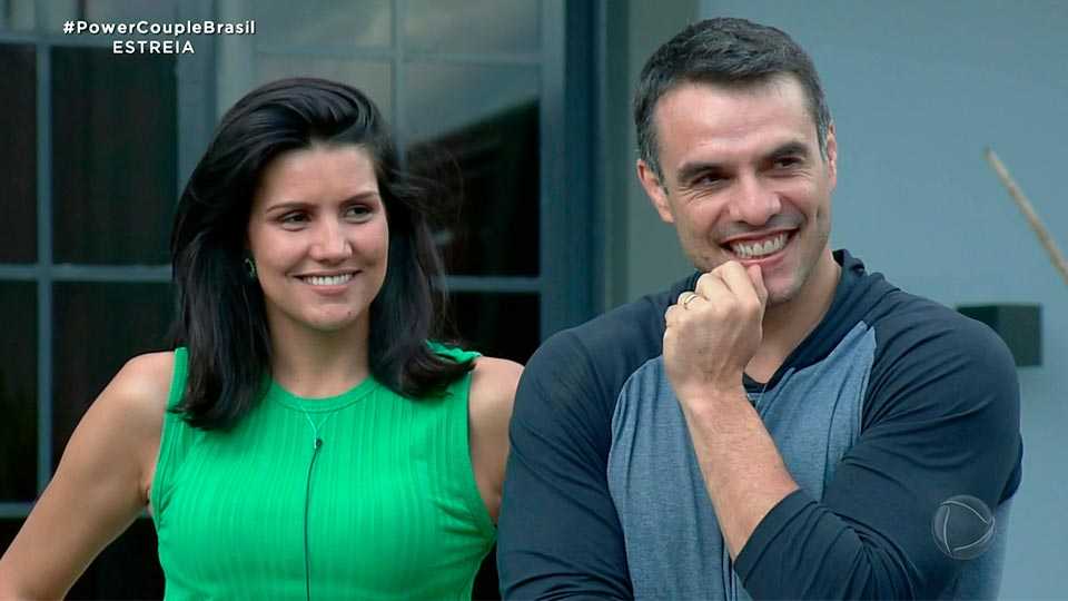 Mariana Felício e Daniel Saullo são o primeiro "Casal Power" no Power Couple Brasil