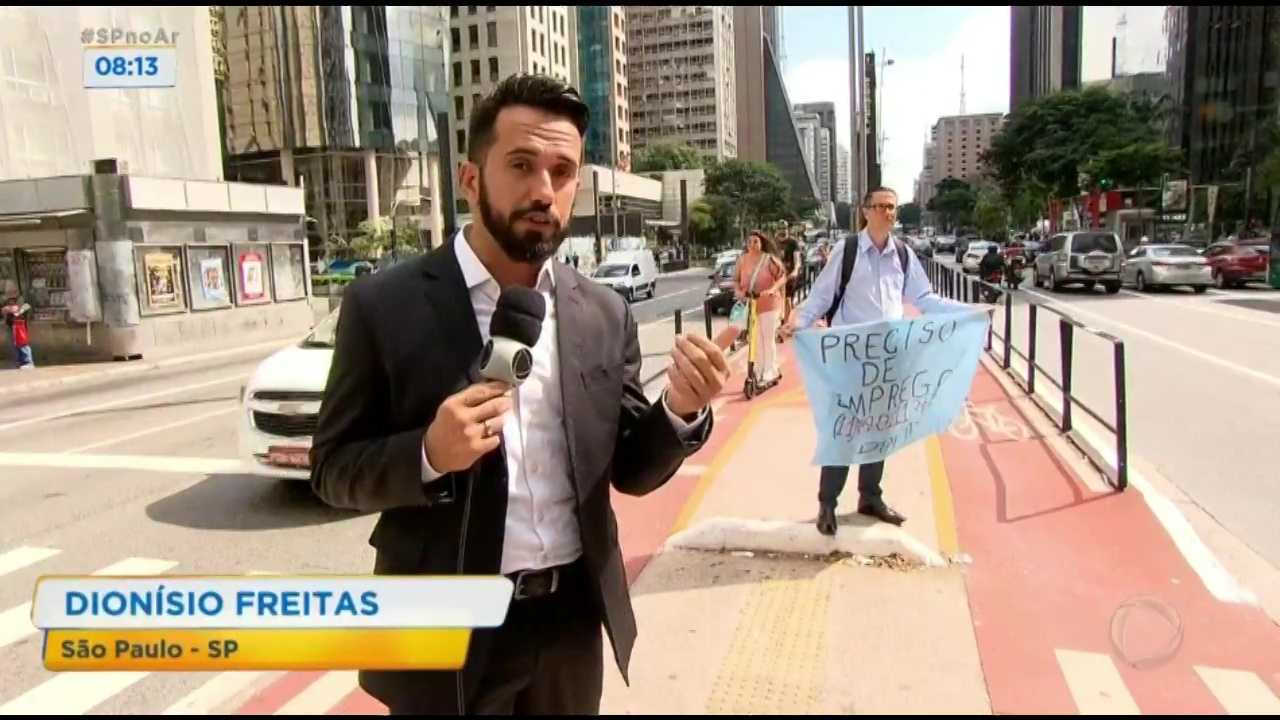 Dionisio de Freitas em reportagem do SP no AR