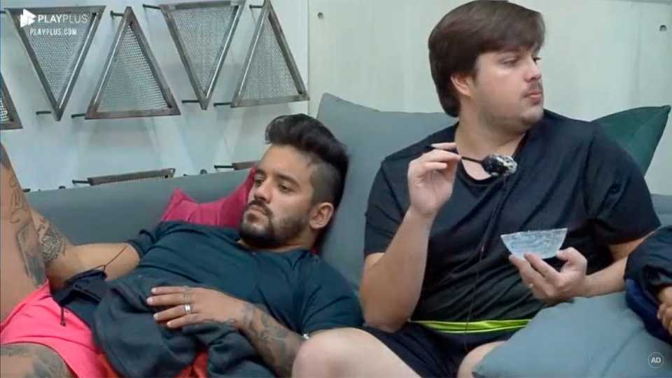 André Coelho e Lucas Salles no Power Couple Brasil 4