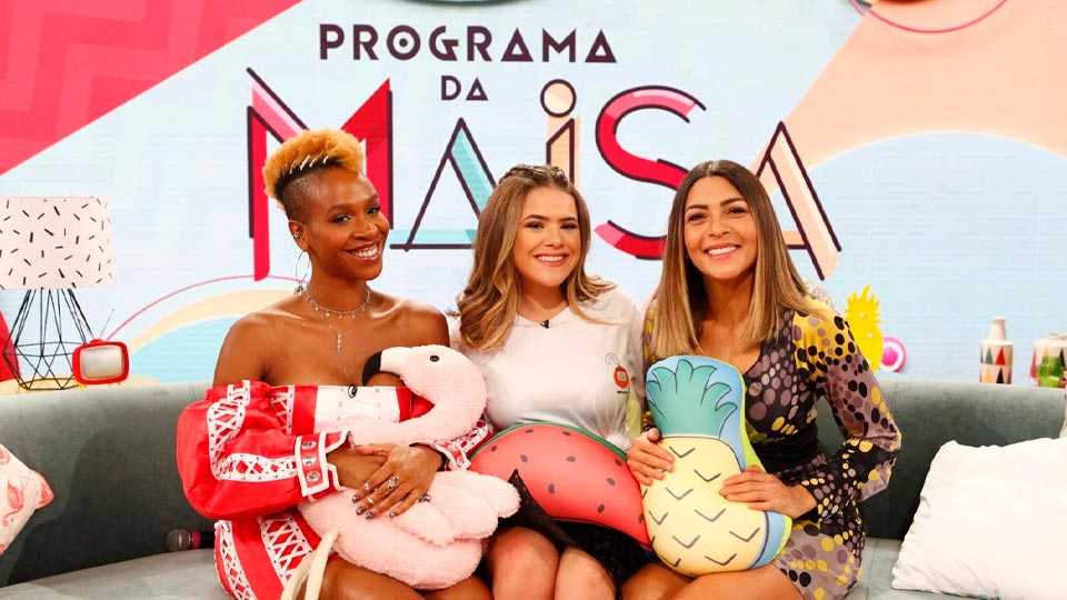 Karol Conka, Maisa e Marlei Cevada no Programa da Maisa