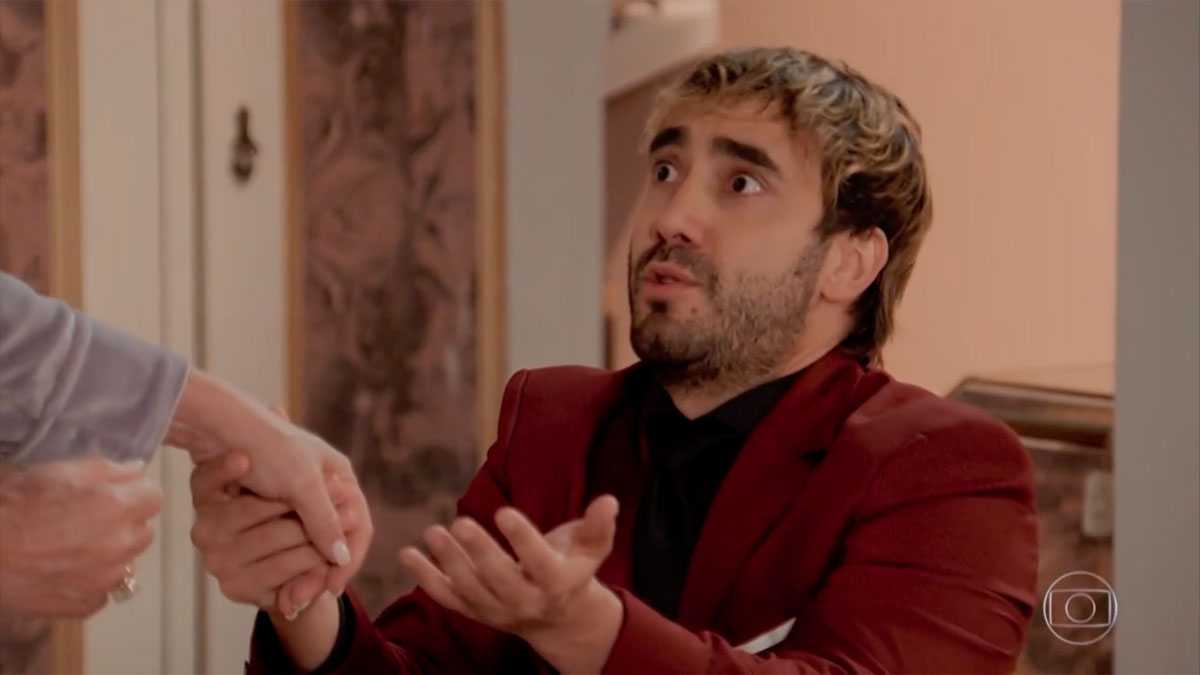 Galdino (Gabriel Godoy) em cena de Verão 90