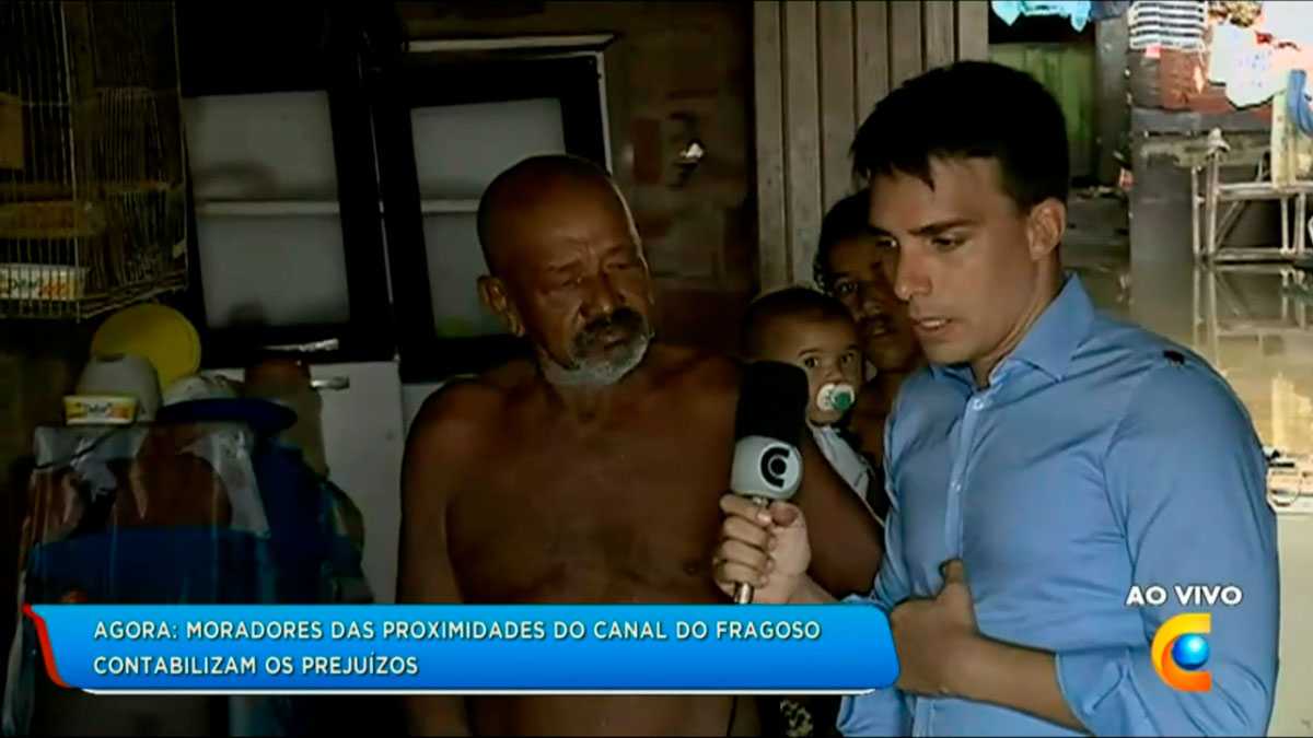 Jorge Talmon é atacado por barata