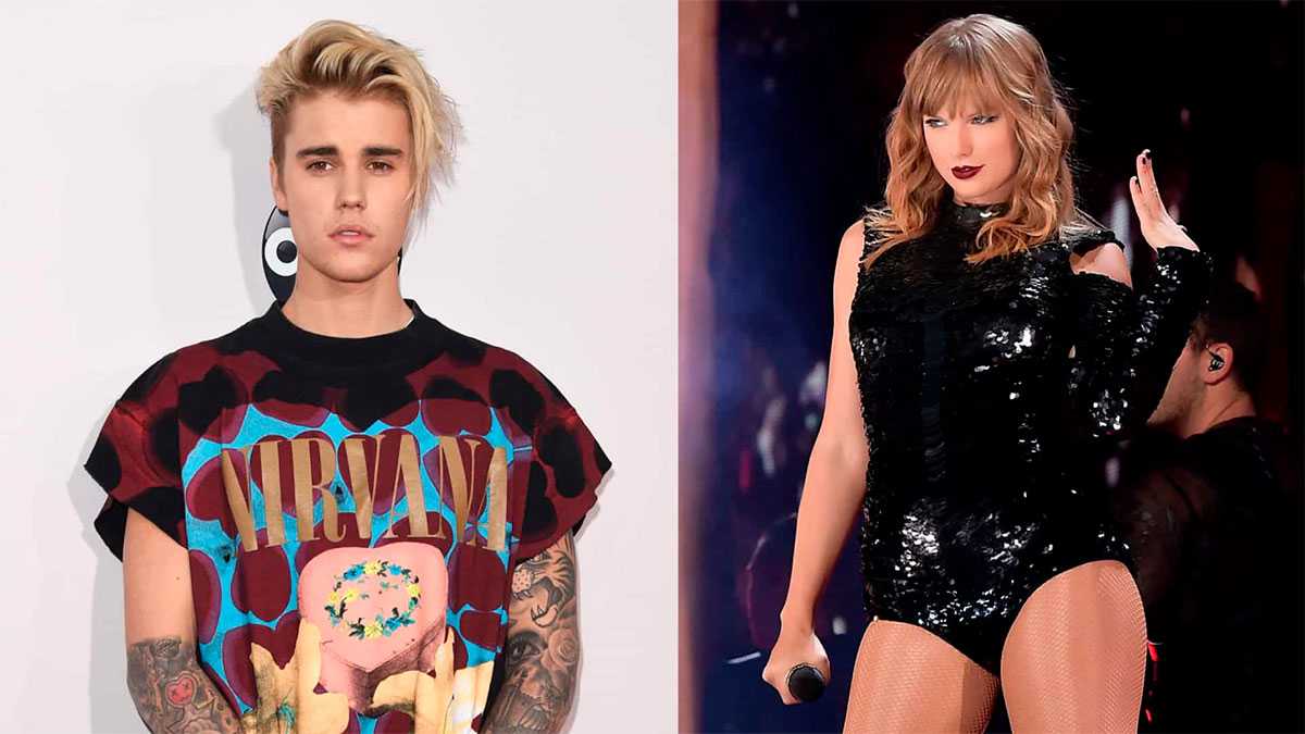 Justin Bieber e Taylor Swift