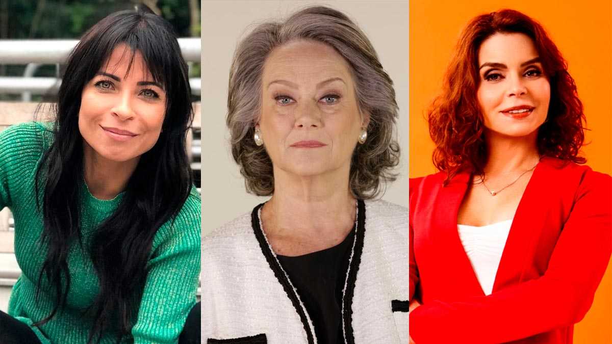 Anna Lima, Selma Egrei e Françoise Forton estão na nova novela da Record TV