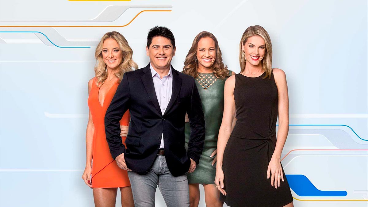 Cesar Filho, Ana Hickmann, Renata Alves e Ticiane Pinheiro são os atuais apresentadores do Hoje em Dia