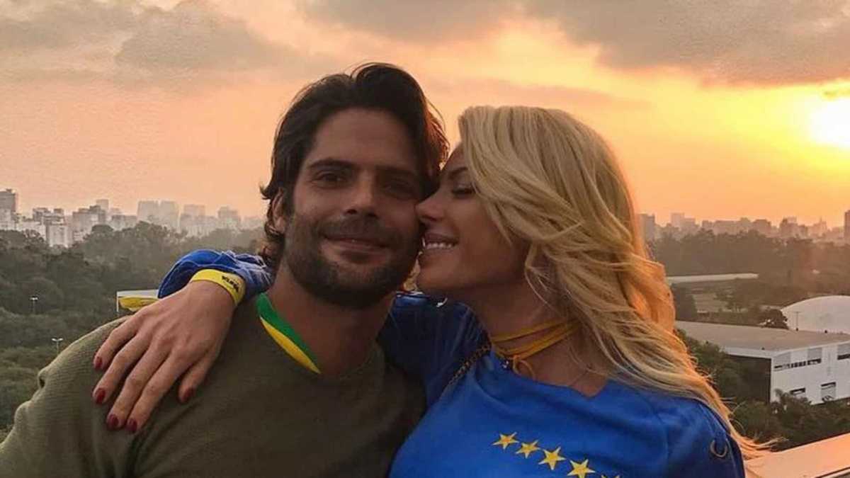 Jorge Sestini e Caroline Bittencourt