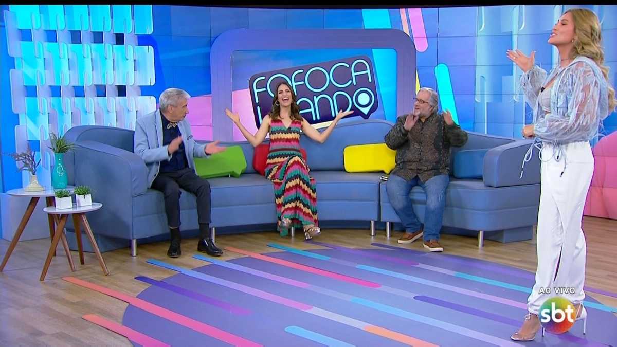 Chris Flores no Fofocalizando