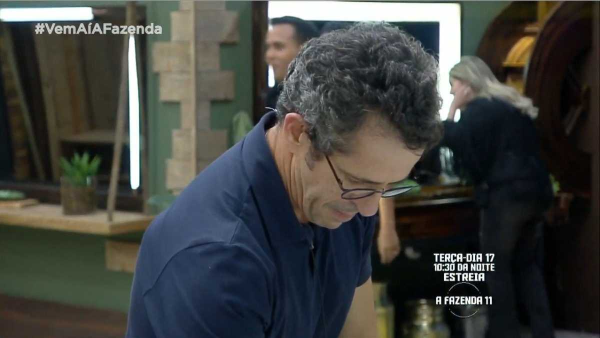 Colunista Daniel Castro foi uma dos convidados especiais de A Fazenda