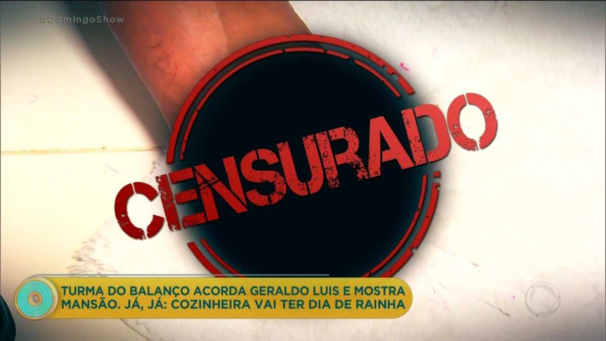 Record "censura" pé de Geraldo Luís em tom de brincadeira