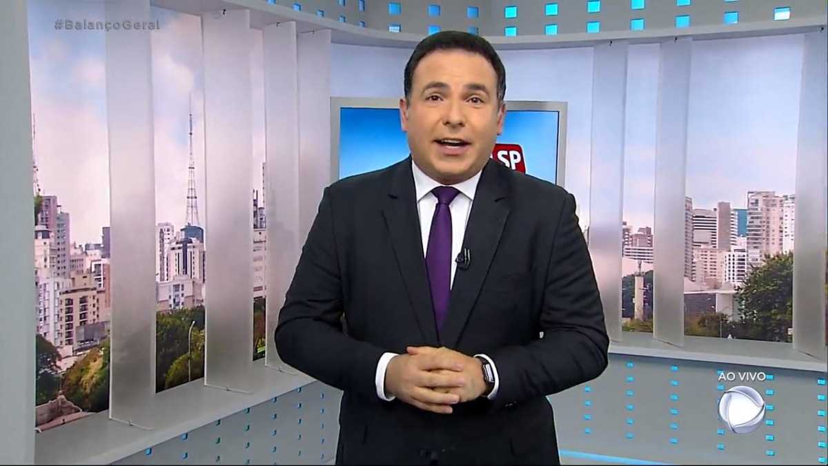 Reinaldo Gottino apresentou o 'Balanço Geral SP'