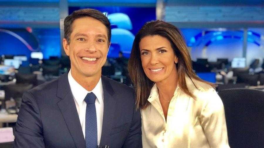 Sergio aguiar e Janine Borba