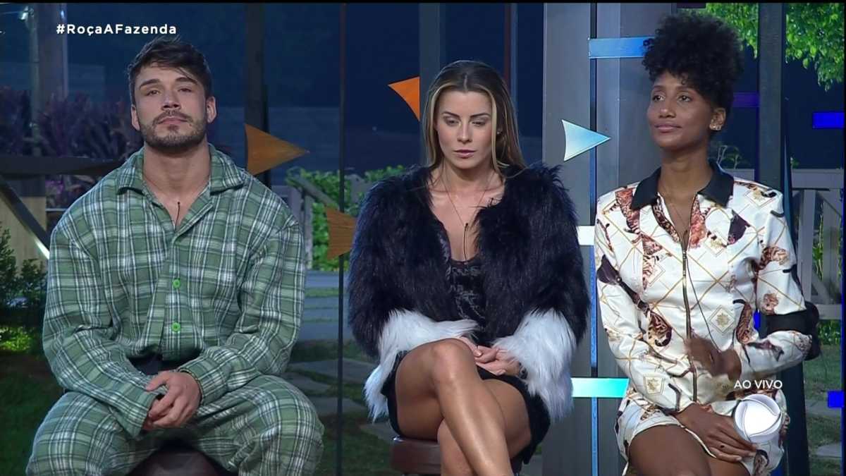 Lucas Viana, Aricia Silva e Sabrina Paiva vão fazer a prova do fazendeiro e quem perder vai pra roça