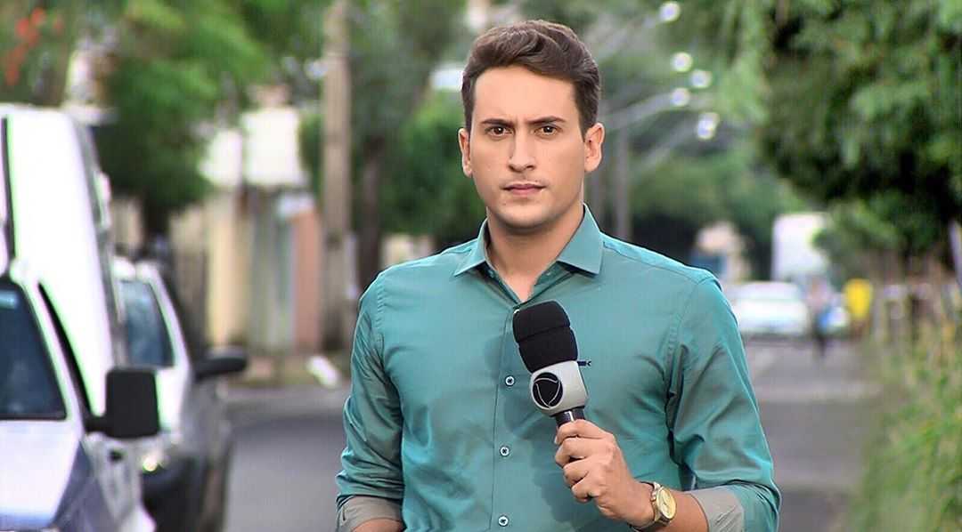 Repórter e apresentador Tarcis Duarte da Record TV em Minas