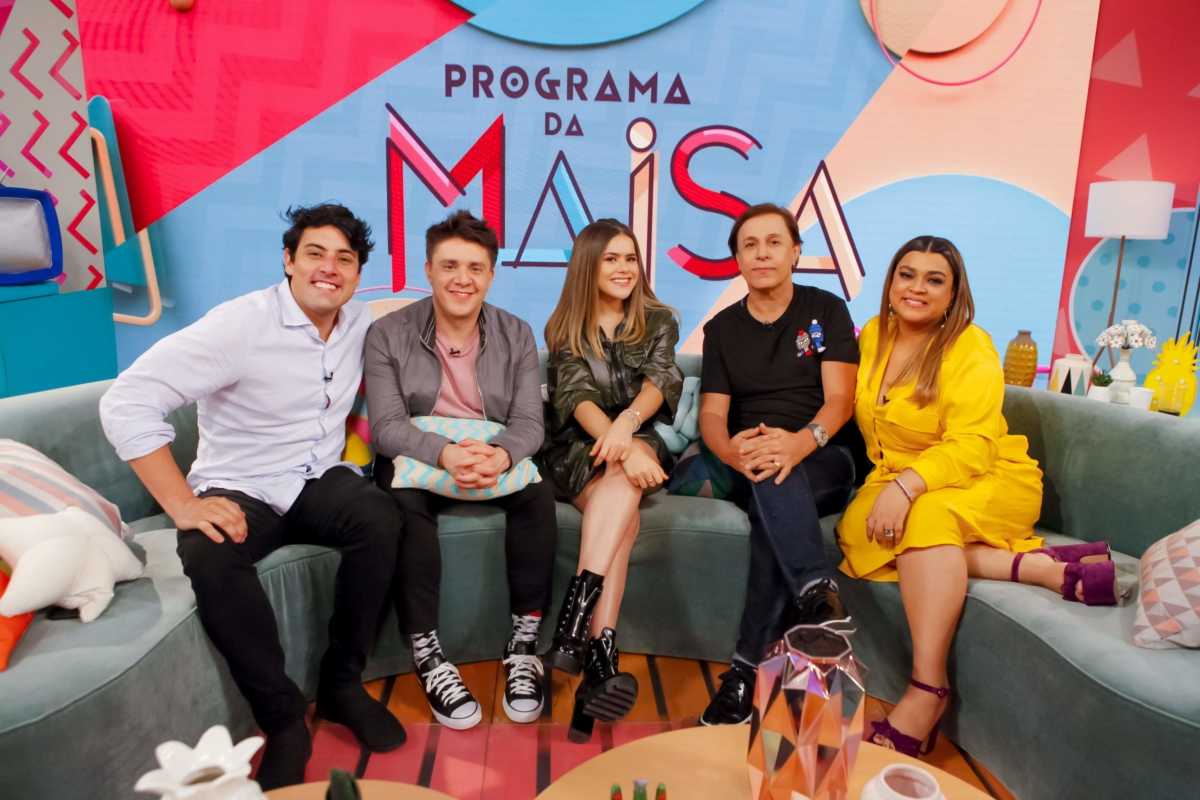 Bruno, Oscar, Maisa, Tom e Preta em foto