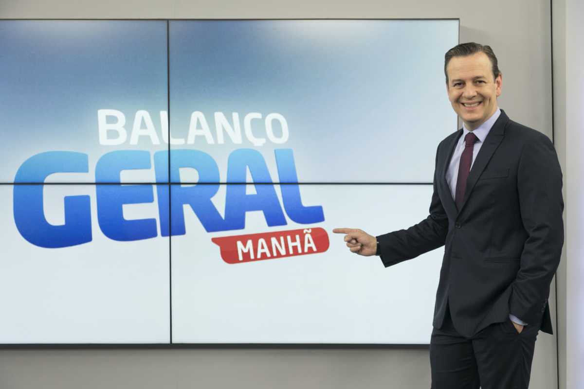 Celso Zucatelli comanda o Balanço Geral Manhã a partir desta segunda (18)