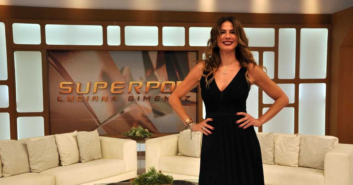 Luciana Gimenez no SuperPop