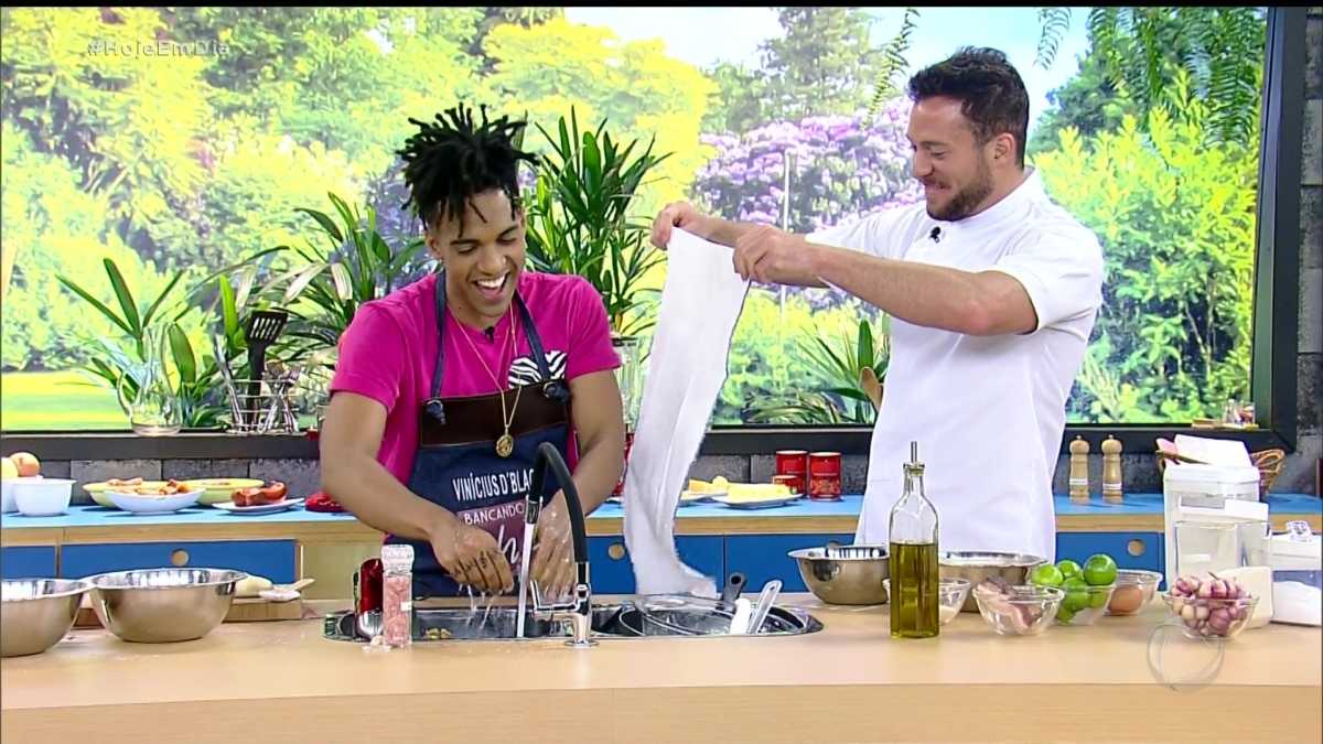 Vinicius D'Black no Bancando o Chef