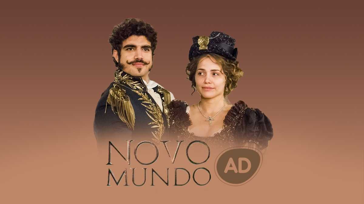 Logo do resumo da novela Novo Mundo