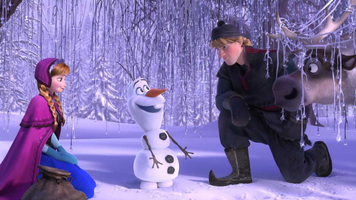 Foto de divulgação do filme Frozen (2013)