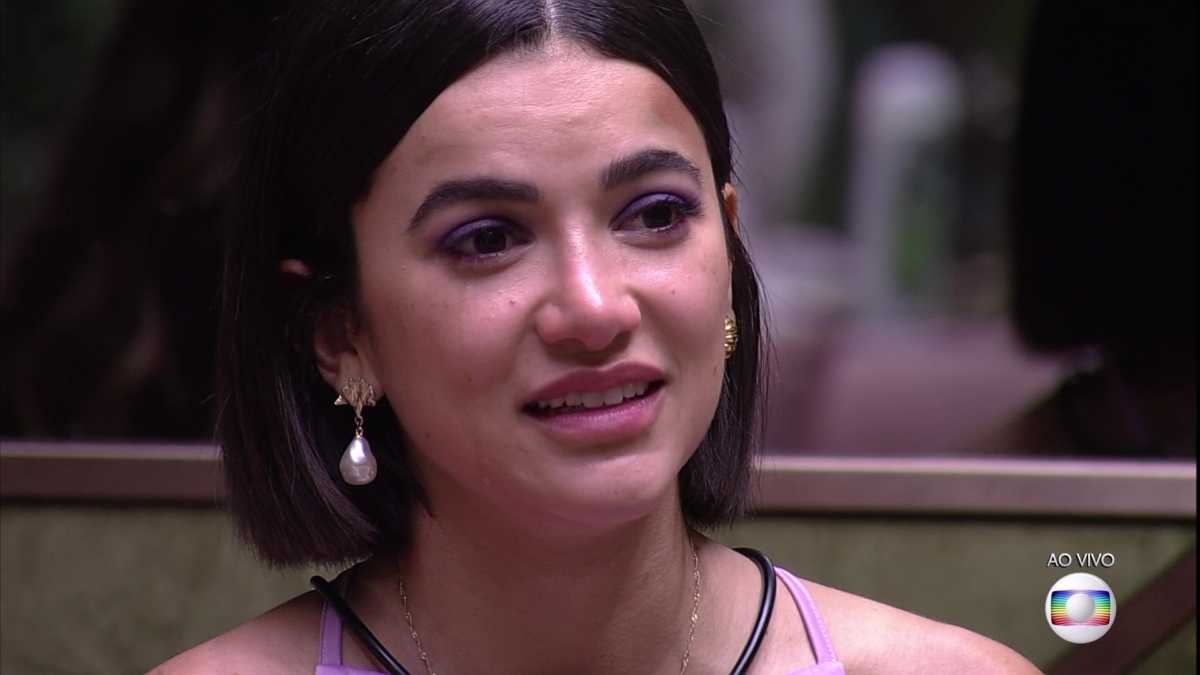 Manu Gavassi emocionada no BBB 20