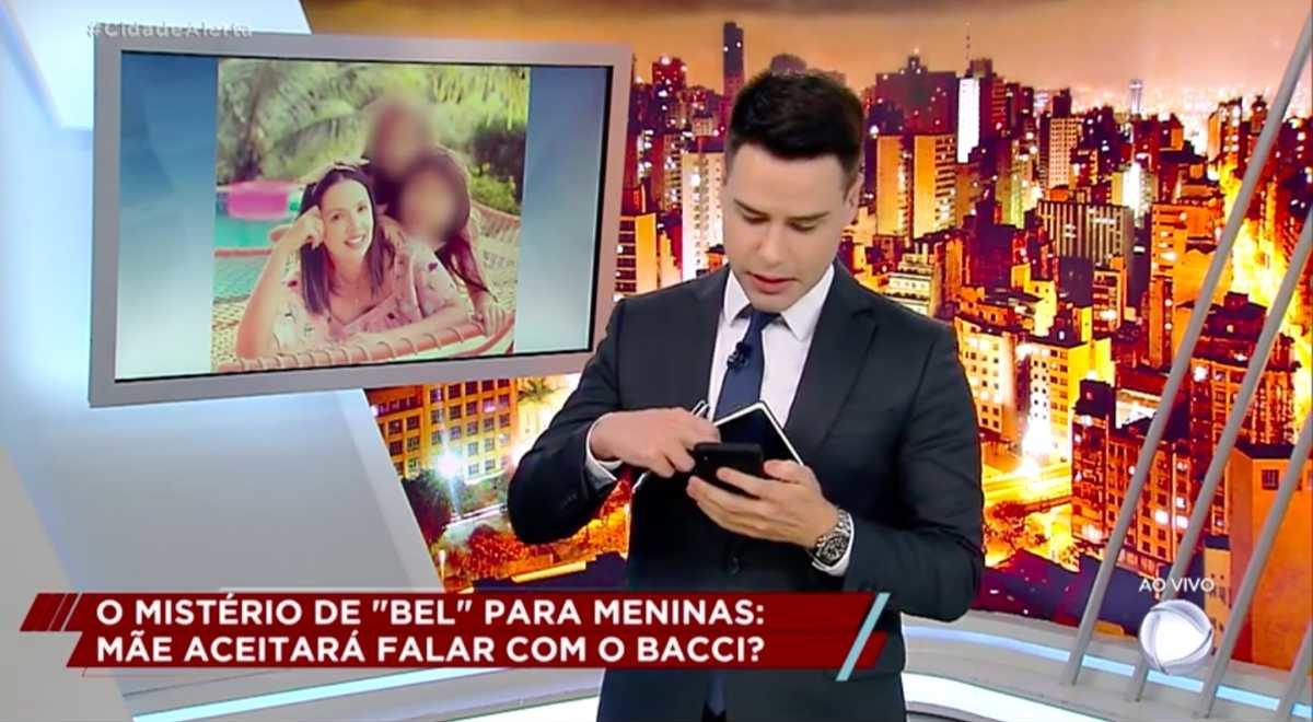 Bacci manda mensagem para mãe de Bel