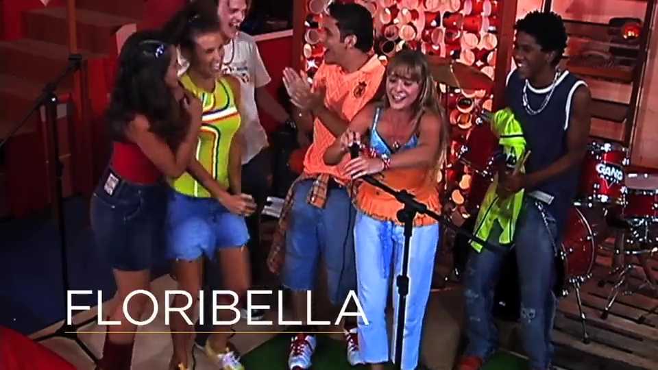 Trecho da chamada da Band com imagens de Floribella