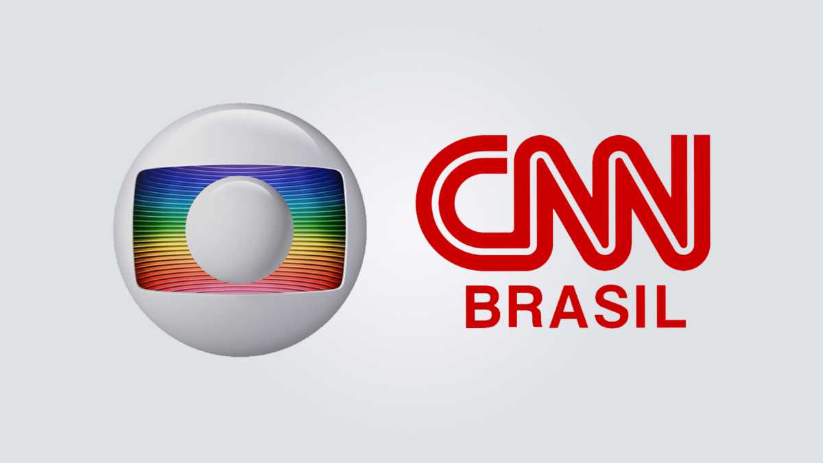 Logo da Globo e CNN Brasil