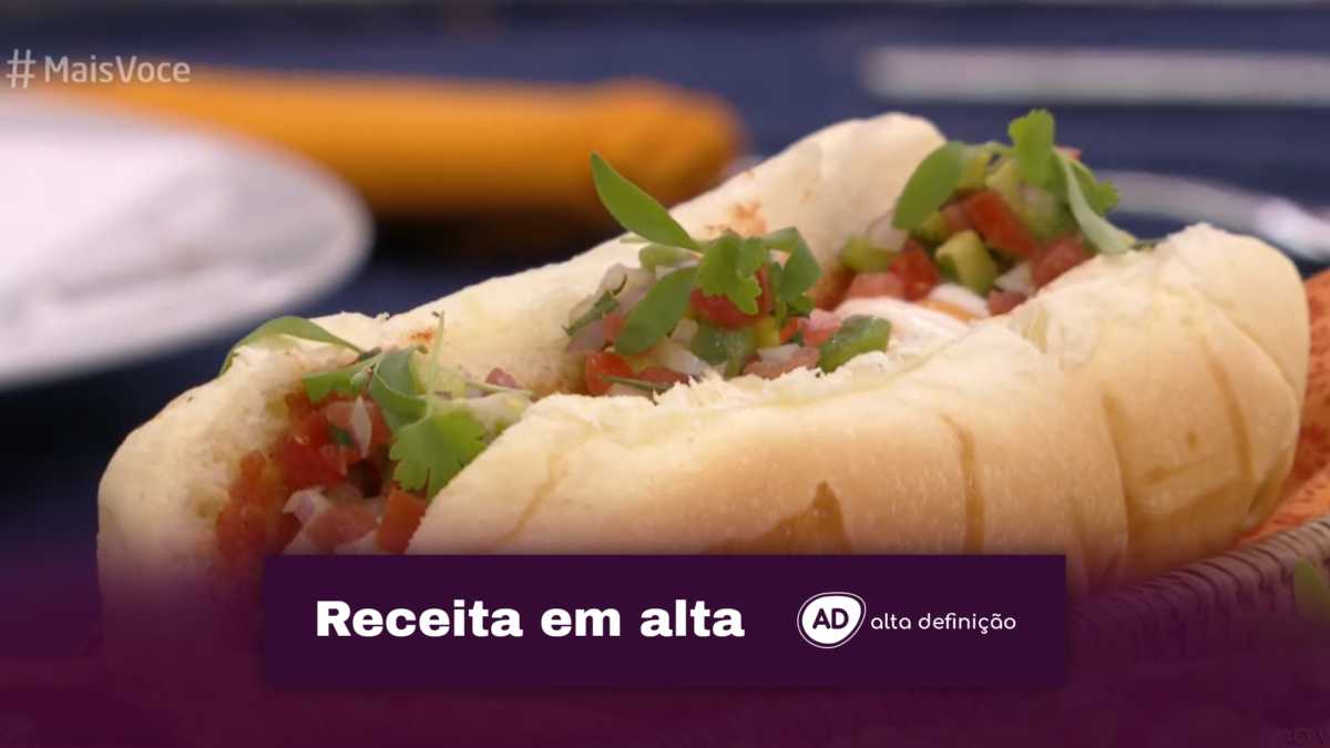 Hot-Dog Incrementado da Ana Maria Braga